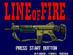 Line of Fire screenshot 3 for Sega Master System